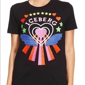 Women’s Iceberg T-shirt Worn twice